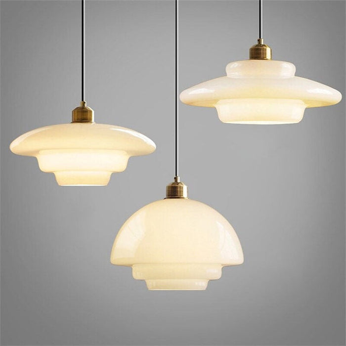 Witte Glas Hanglamp
