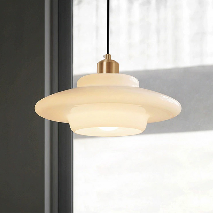 Witte Glas Hanglamp
