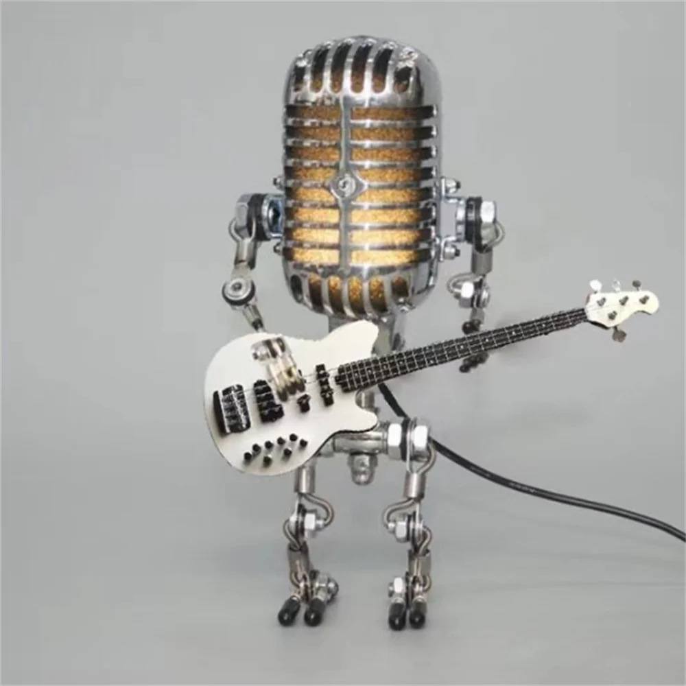 Gitaarlamp - Robotlamp met Gitaar