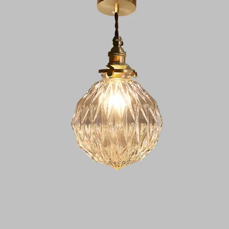 Kristallen Glas Hanglamp