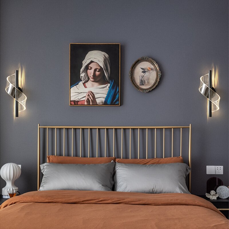 Glasspilar - Luxe wandlamp met glazen kandelaar