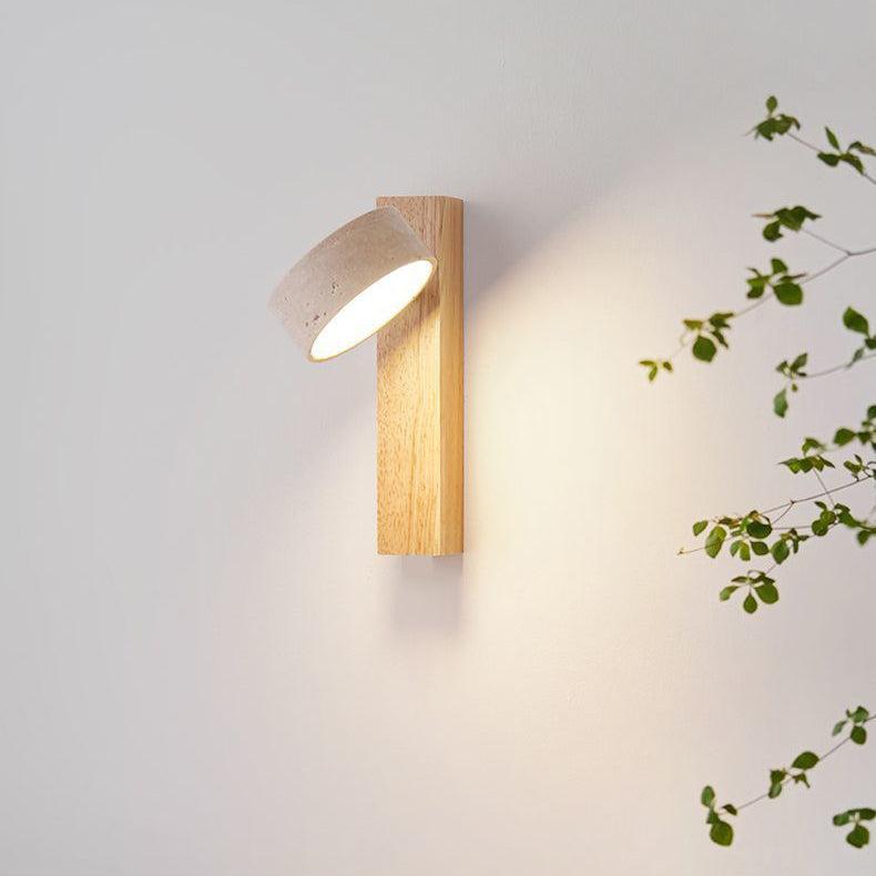 Wabi Sabi Off-white Travertin Wandlamp