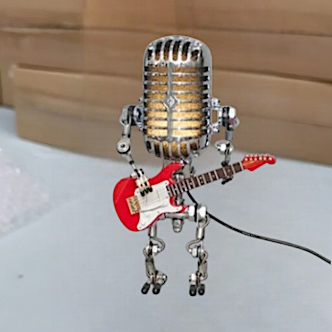 Gitaarlamp - Robotlamp met Gitaar