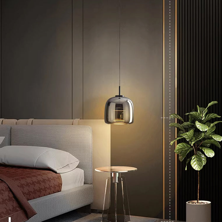 Noordse Zwartglas Hanglamp