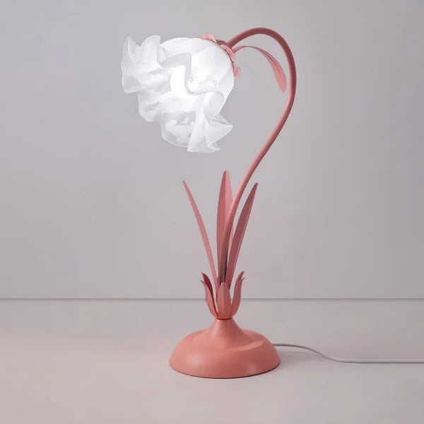 Vintage Verstelbare Bloem Tafel Lamp