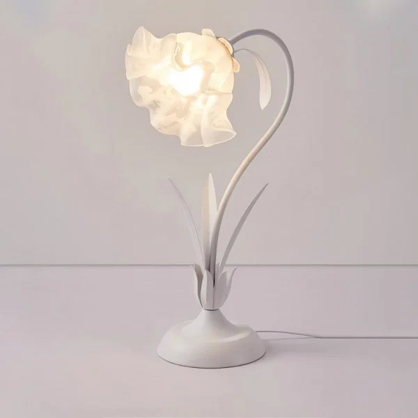 Vintage Verstelbare Bloem Tafel Lamp