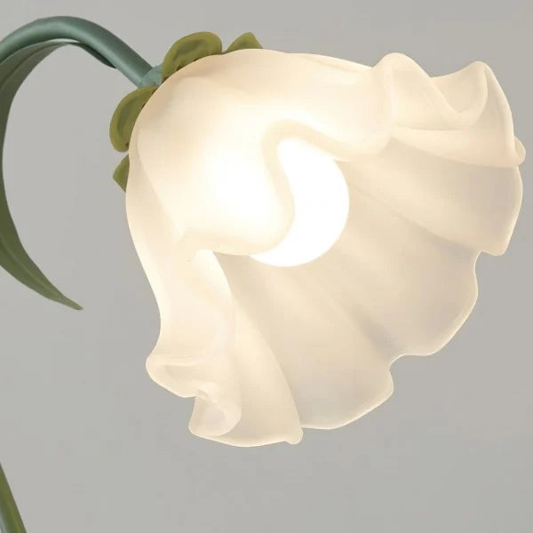 Vintage Verstelbare Bloem Tafel Lamp