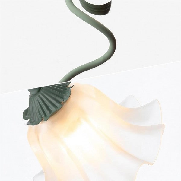 Vintage Verstelbare Bloem Tafel Lamp