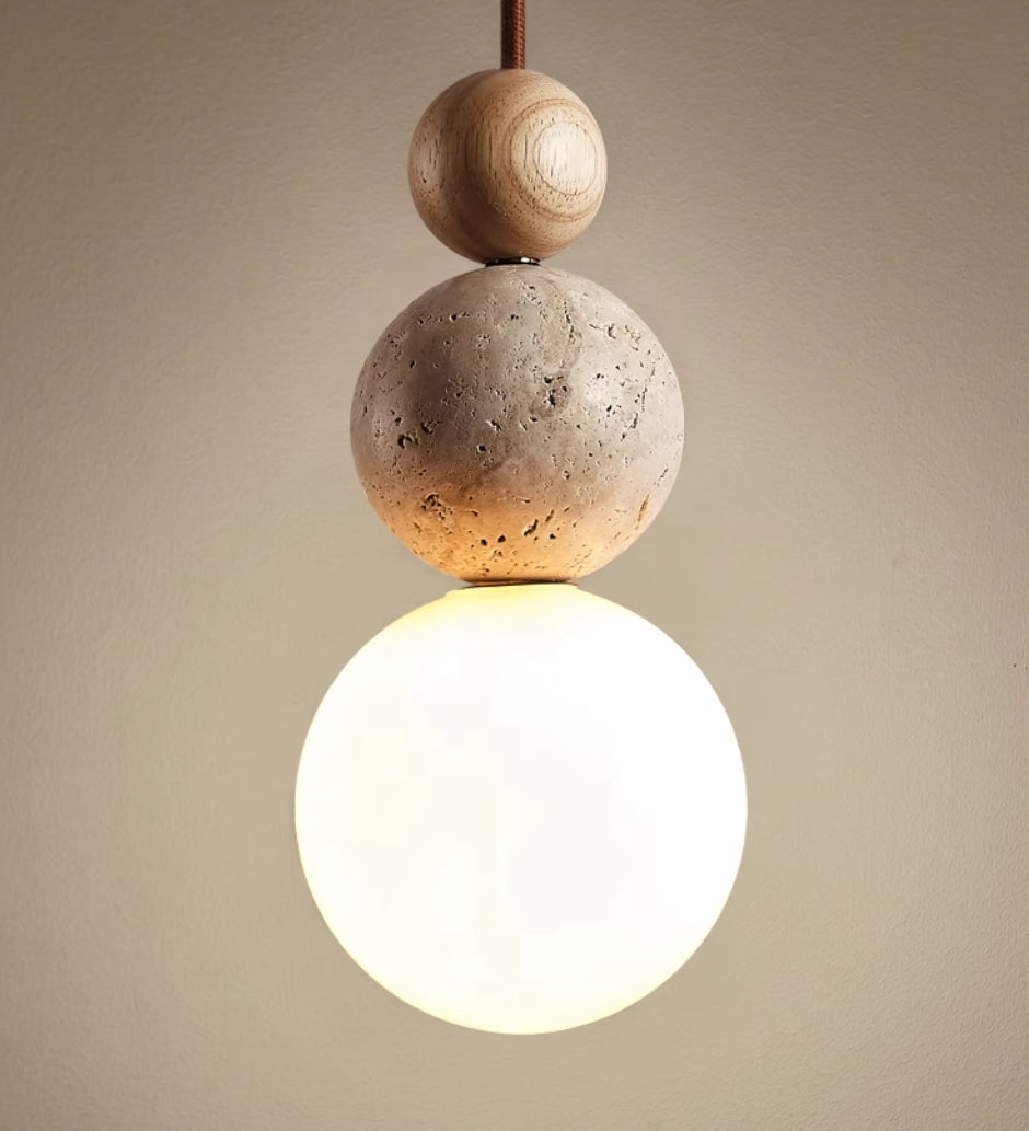 Moderne Eenvoudige Stijl Travertijn Hanglamp